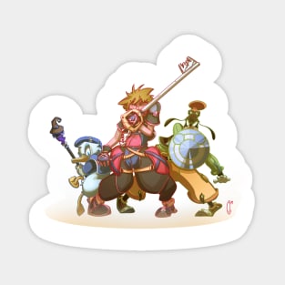 Kingdom Hearts Trio Sticker